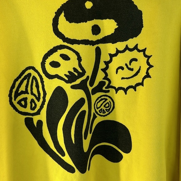 Polar Skate Co. “Trippin” Yellow Graphic Hoodie - Picture 7 of 10